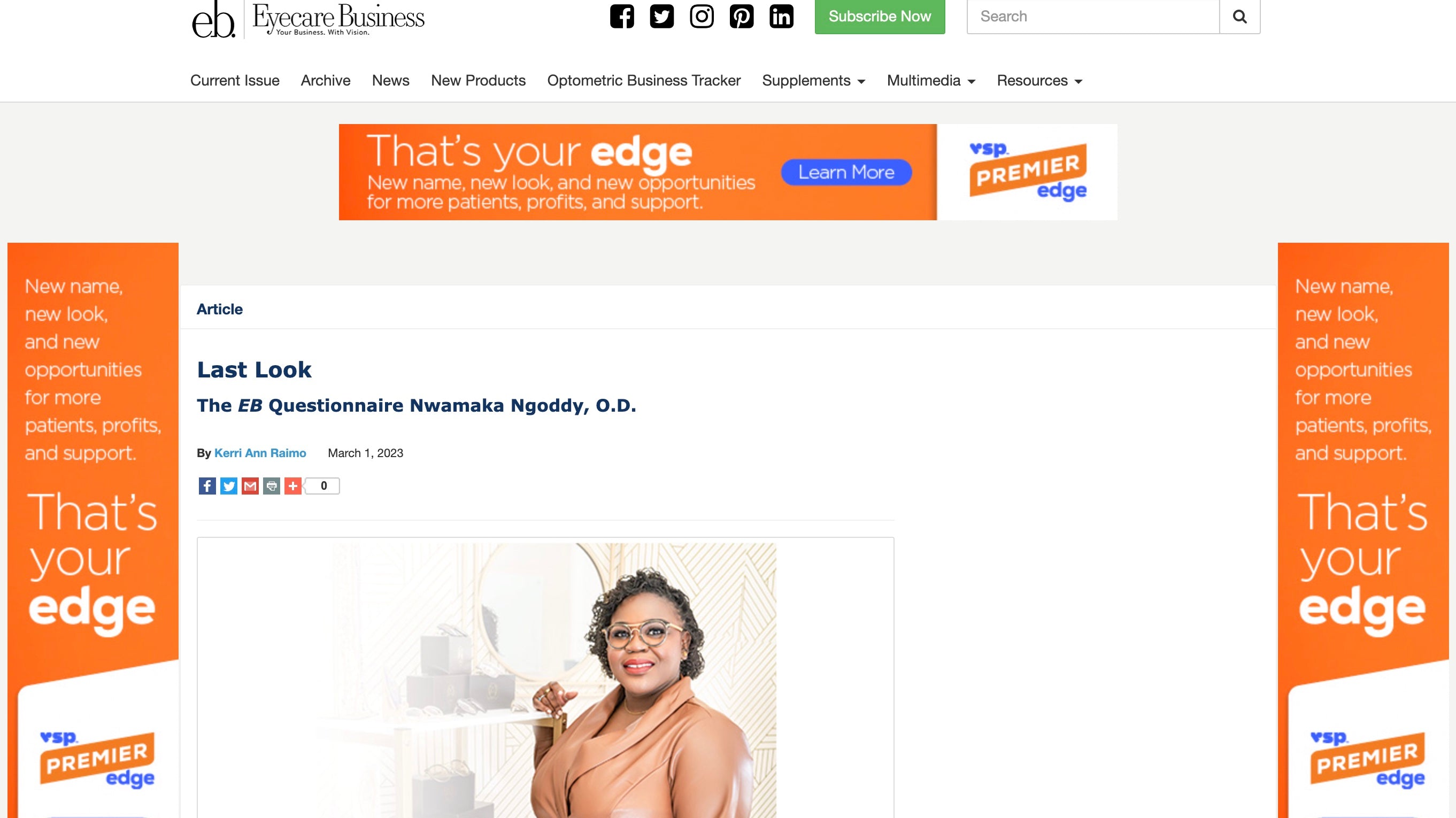 Eye Care Business - Last Look
