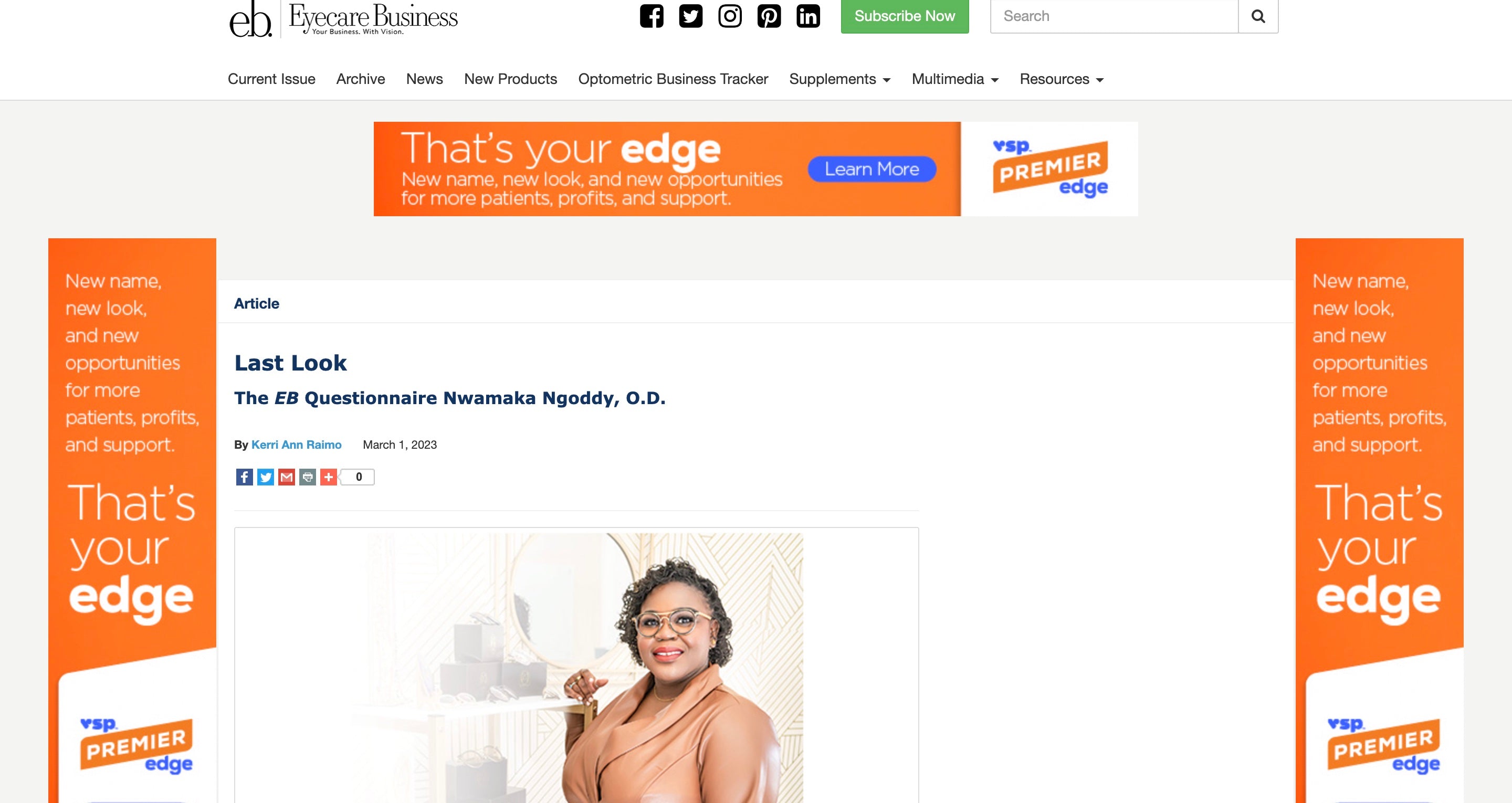Eye Care Business - Last Look