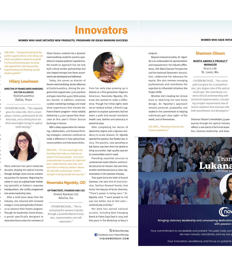 Most Influential Women In Optical 2025