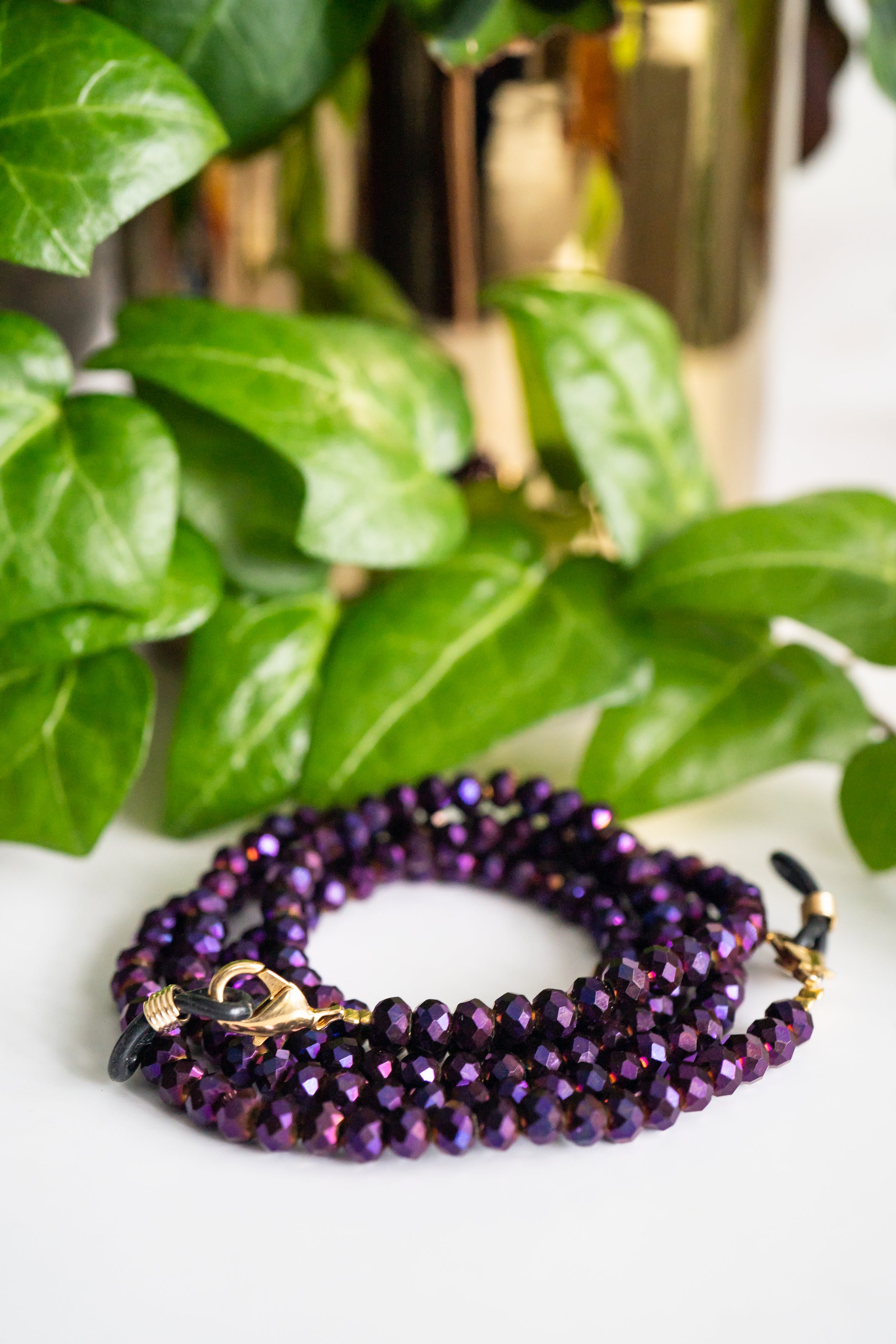 Large Crystal Beading Frame Chains