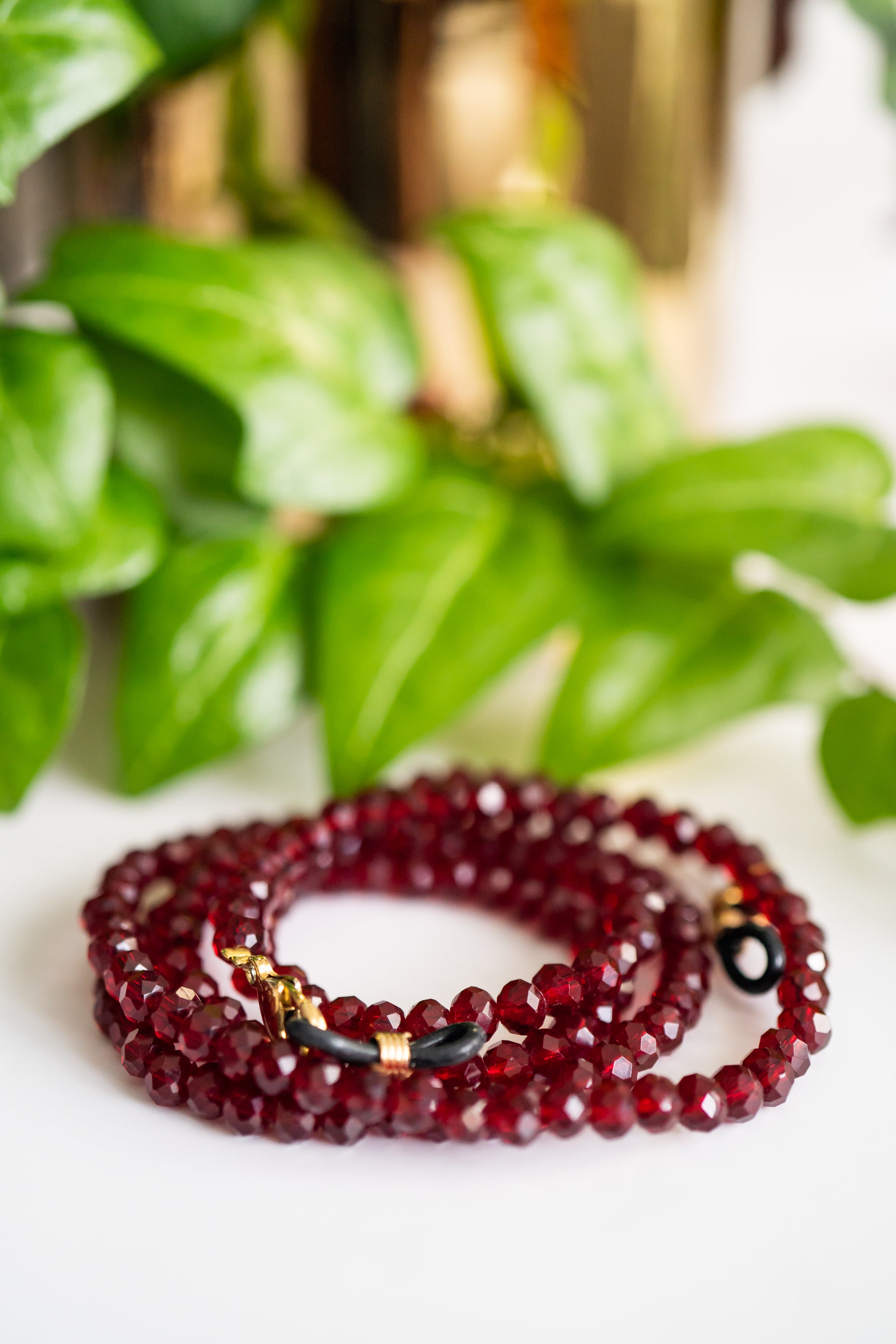 Large Crystal Beading Frame Chains